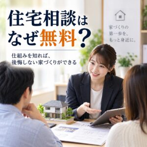 住宅相談はなぜ無料？住宅会社を紹介しない私が「有料相談」にこだわる理由