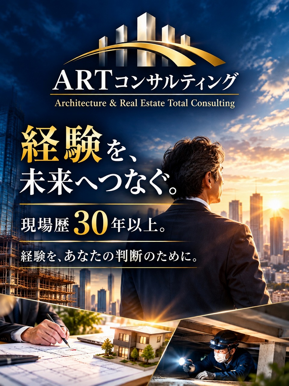 ARTコンサルティング｜経験を、未来へつなぐ。現場歴30年以上。経験を、あなたの判断のために。
